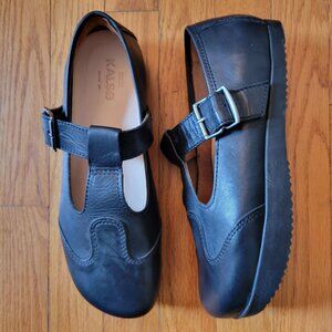 Kalso Earth Shoe FAROE LOTUS Black Leather Mary Jane 9 Comfort